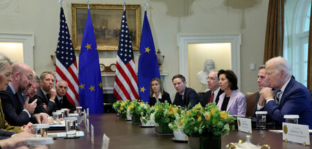 Hat »inakzeptable Forderungen gestellt«: US-Präsident Joseph Bid... Hat »inakzeptable Forderungen gestellt«: US-Präsident Joseph Bid...