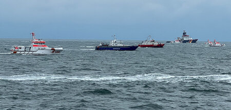 Das Havariekommando geht mittlerweile vom Tod der in der Nordsee... Das Havariekommando geht mittlerweile vom Tod der in der Nordsee...
