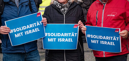 Schweigen zu den Bombardements der israelischen Armee auf Gaza: ...
