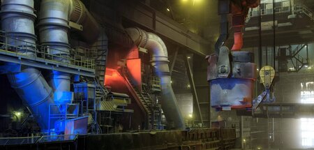 Innenleben aus der Mehrwertproduktion in Eisenhüttenstadt