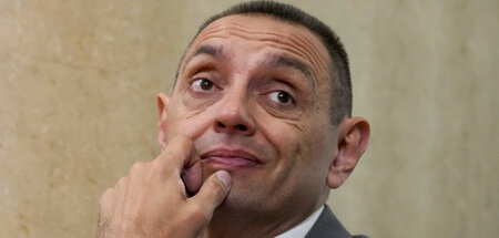 War offenbar im Weg: Aleksandar Vulin (Belgrad, 8.10.2022)