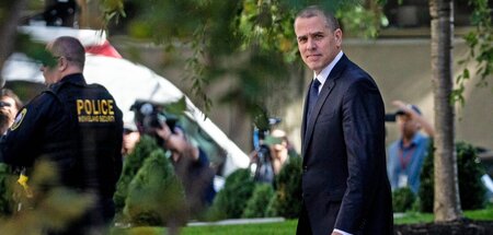 Plädiert auf »nicht schuldig«: Präsidentensohn Hunter Biden bei ...