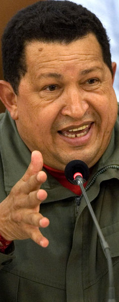 Chávez sorgt für einen Paukenschlag