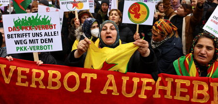 Für die Arbeiterpartei Kurdistans (PKK) besteht seit 1993 ein Be...