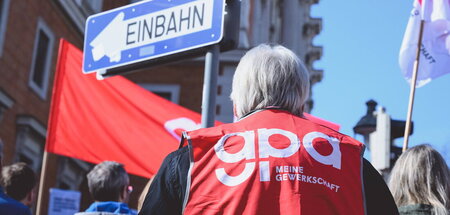 Engagierte Kollegen wollen raus aus der lohnpolitischen Sackgass...