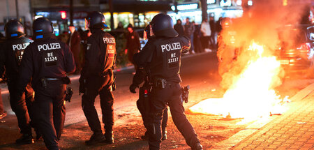 Propalästinensische Demonstration am 18. Oktober in Berlin-Neukö...