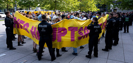Protesten gegen die IAA wurde im »Autoland« Bayern nicht viel Ra...