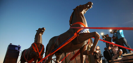 Von den Nazis als große Kunst gefeiert: Josef Thoraks »Schreiten...