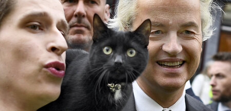 Ist sich treu geblieben: Schon in früheren Wahlkämpfen versuchte...