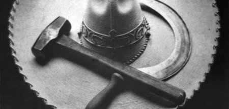 Eindeutige Haltung: Foto von Tina Modotti aus der mexikanischen ...