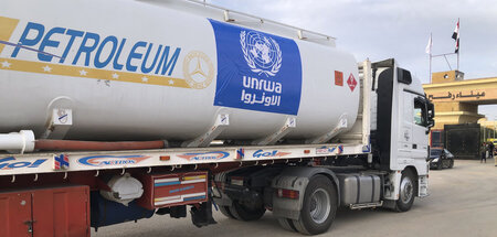 Waffenstillstand ermöglicht die Einfuhr von humanitärer Hilfe un...