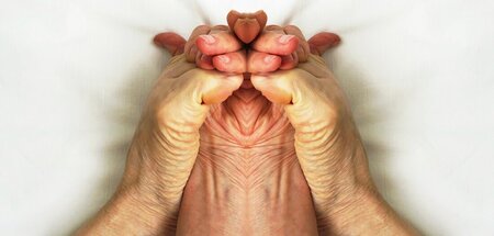 Es sind keine Geflügelteile, die da auf dem Laken liegen