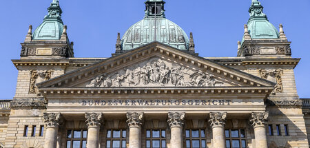 Das Bundesverwaltungsgericht in Leipzig