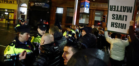 Die Verhältnisse stehen kopf nach der Messerattacke in Dublin (2... Die Verhältnisse stehen kopf nach der Messerattacke in Dublin (2...