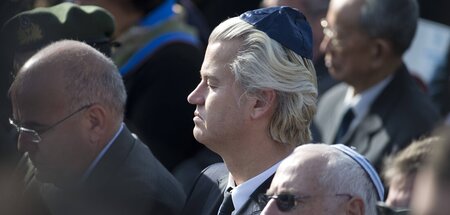 Islamfeind, Freund Israels und Provokateur: Wilders am 13. Janua...