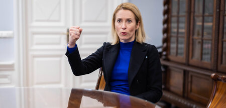 »Vorschlag positiv aufgenommen«: Estnische Premierministerin Kaj...