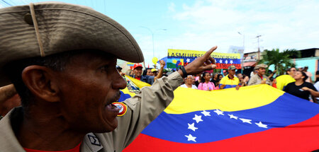 Die US-Armee will in Venezuela niemand in der Nähe haben: Marsch...