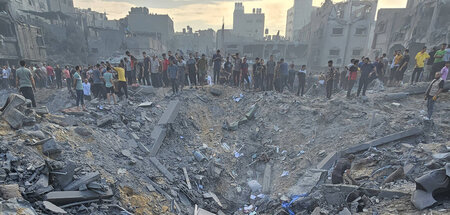 Verbrämung von Mord und Totschlag: Nach einem israelischen Lufta...