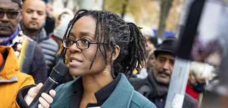 Ein Herz für Palästina, nicht die Hamas: Sharon Dodua Otoo