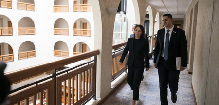 Außenministerin Annalena Baerbock und ihr maltesischer Amtskolle...