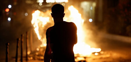 Parade der Wut: Ausschreitungen in Paris nach dem Tod des 17jähr...