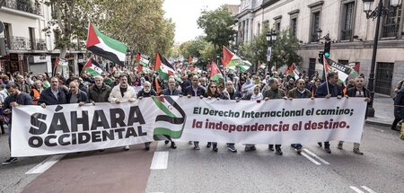 Marsch für die Freiheit der Westsahara (Madrid, 11.11.2023) Marsch für die Freiheit der Westsahara (Madrid, 11.11.2023)