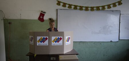 Stimmabgabe in Caracas: Die meisten Venezolaner unterstützen woh... Stimmabgabe in Caracas: Die meisten Venezolaner unterstützen woh...