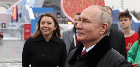 Vor dem Termin mit den Botschaftern eröffnete der russische Präs