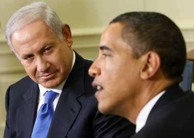 Barack Obama (r.) hat Vertrauen in Benjamin Netanjahus »politisc...