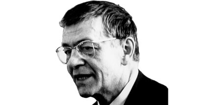 Peter Weiss während der Verleihung des Bremer Literaturpreises 1...