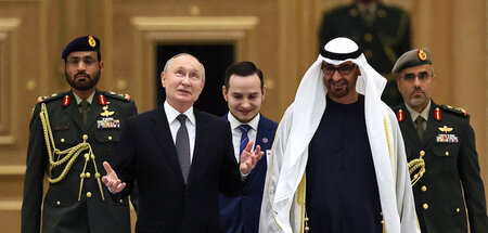 Ölscheichs unter sich: Wladimir Putin besucht seinen Amtskollege...