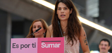 Am Start: Isabel Serra mit weiteren Kandidaten für den Abgeordne...