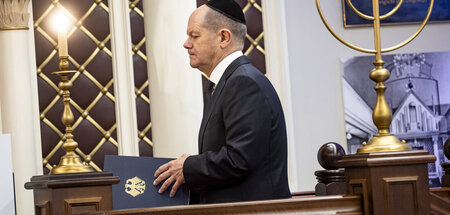 Noch nicht wegen »kultureller Aneignung« angezählt: Olaf Scholz ...