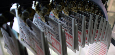 Presselandschaft in und um Köln fest in seiner Hand: Druckstraße...