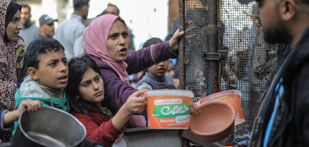 Neben Hunger und Bomben leiden die Einwohner des Gazastreifens j...