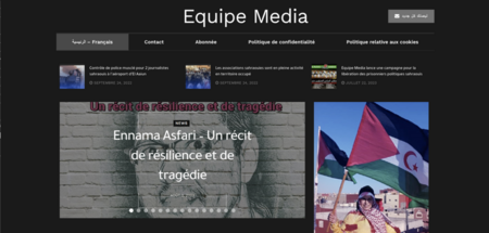 Das Schweigen brechen: Internetauftritt von Équipe Média aus den... Das Schweigen brechen: Internetauftritt von Équipe Média aus den...