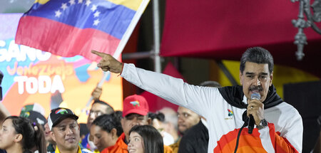 Weiß, wo es langgeht: Venezuelas Staatspräsident Nicolas Maduro ...
