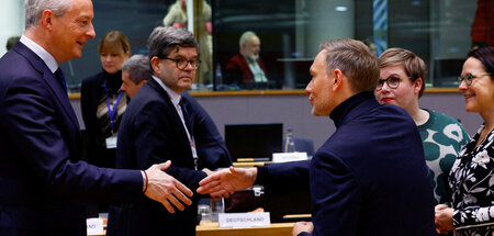 »Gunst der Stunde genutzt«: Bruno Le Maire (l.) und Christian Li...