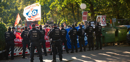 Protest gegen den AfD-Landesparteitag (Henstedt-Ulzburg, 16.9.20...