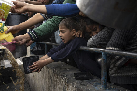 Katastrophale Notlage. Hungernde Menschen in Gaza, 21.12.2023