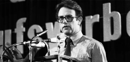 Gegen Gesinnungsschnüffelei: Detlef Hensche (1938–2023) im Novem...