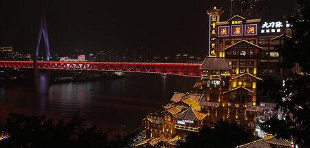 Skyline der chinesischen Metropole Chongqing: »Megacitys«