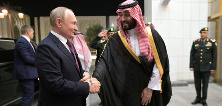 Nähern sich an: der saudische Kronprinz Mohammed bin Salman und