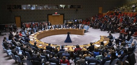 Sitzung des UNO-Sicherheitsrates (New York, 22.12.2023)