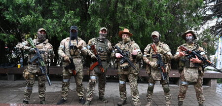 Söldner der inzwischen aufgelösten Wagner-Gruppe