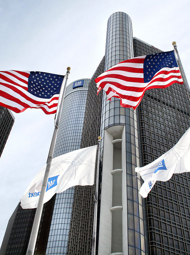 Das große Flattern vor und in der GM-Zentrale in Detroit