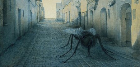 Warmlaufen fürs Kafka-Jubiläum: Gregor Samsa auf Wanderschaft