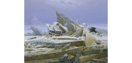 Caspar David Friedrich: »Das Eismeer«, 1823/24