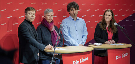 Haben die Analysen: Martin Schirdewan, Katina Schubert, Ates Gür...