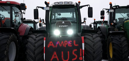 Bundespräsident Steinmeier gefällt das nicht: Traktoren protesti...